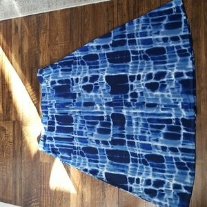 Chinos tie dye skirt